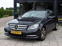 Zwart Gebruikt 2011 Mercedes C180 Avantgarde Sedan | € 3.950
