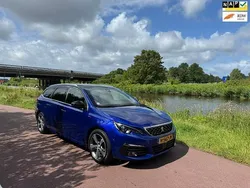 Blauw Gebruikt 2020 Peugeot 308 GT-line Stationwagen | € 12.650 (Eerlijke prijs)