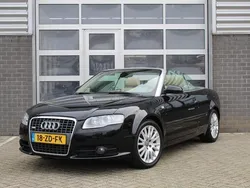 Zwart, metallic lak Gebruikt 2008 Audi A4 Cabriolet S-Line Cabriolet | € 11.950 (Iets duurder)