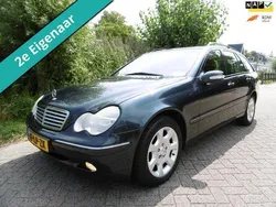 Zwart Gebruikt 2003 Mercedes C220 Elegance Stationwagen | € 2.495 (Iets duurder)