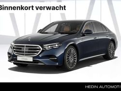 Blauw, metallic lak Nieuw 2025 Mercedes E300 Exclusive Sedan | € 87.460 (Goede deal)