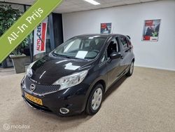 Zwart Gebruikt 2014 Nissan Note Acenta MPV | € 6.995 (Iets duurder)