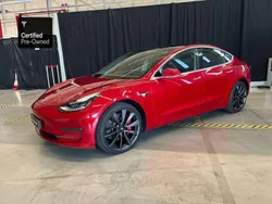 Rood Gebruikt 2020 Tesla Model 3 Performance Sedan | € 29.300 (Eerlijke prijs)