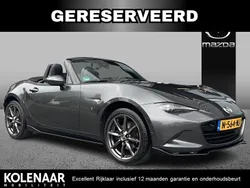 Machine gray metallic (46g) Gebruikt 2018 Mazda MX5 Cabriolet | € 27.895 (Eerlijke prijs)