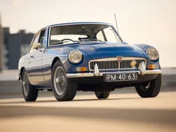 Blauwmineral blue Gebruikt 1970 MG C Coupé | € 46.500
