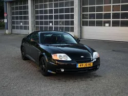 Zwart Gebruikt 2002 Hyundai Coupé Style Coupé | € 5.000