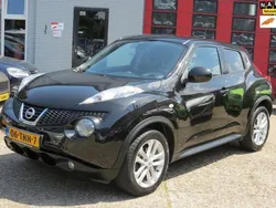 Zwart, metallic lak Gebruikt 2012 Nissan Juke Acenta SUV | € 7.650 (Eerlijke prijs)