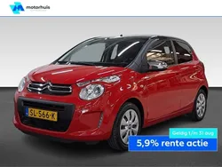 Rood Gebruikt 2018 Citroën C1 Feel Hatchback | € 6.890 (Eerlijke prijs)