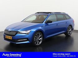 Blauw Gebruikt 2022 Skoda Superb SportLine Stationwagen | € 32.945 (Iets duurder)
