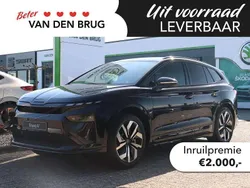 Zwart, metallic lak Nieuw 2025 Skoda Enyaq iV SportLine SUV | € 50.869 (Super prijs)