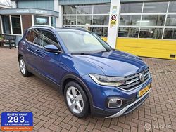 Blauw Gebruikt 2020 VW T-Cross Style SUV | € 17.500 (Goede deal)