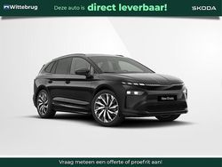 Zwart Nieuw 2025 Skoda Enyaq iV SportLine SUV | € 53.140 (Eerlijke prijs)