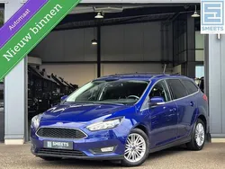 Blauw Gebruikt 2018 Ford Focus Titanium Stationwagen | € 12.950 (Goede deal)