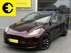 Rood Gebruikt 2023 Tesla Model Y Performance SUV | € 45.950 (Eerlijke prijs)