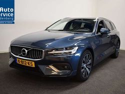 Blauw Gebruikt 2021 Volvo V60 Inscription Stationwagen | € 27.950 (Super prijs)