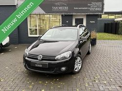 Zwart Gebruikt 2012 VW Golf VII Highline Stationwagen | € 4.950 (Goede deal)