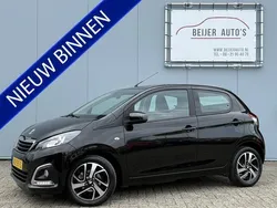 Zwart, metallic lak Gebruikt 2017 Peugeot 108 Allure Hatchback | € 8.495 (Eerlijke prijs)