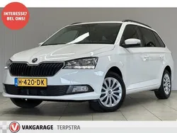 Wit Gebruikt 2020 Skoda Fabia Ambition Stationwagen | € 7.995 (Eerlijke prijs)