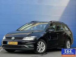 Zwart Gebruikt 2017 VW Golf VII Stationwagen | € 9.949 (Eerlijke prijs)