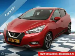 Rood Gebruikt 2017 Nissan Micra Tekna Hatchback | € 8.950 (Eerlijke prijs)