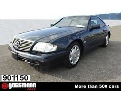Zwartschwarz Gebruikt 1996 Mercedes SL320 Cabriolet | € 23.681