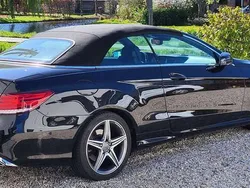 Zwart Gebruikt 2015 Mercedes E200 Prestige Cabriolet | € 22.950 (Eerlijke prijs)