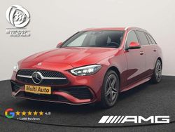 Rood Gebruikt 2022 Mercedes C300e AMG line Stationwagen | € 37.840 (Eerlijke prijs)