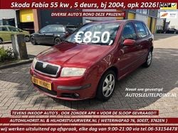 Rood Gebruikt 2004 Skoda Fabia Elegance Hatchback | € 850 (Goede deal)