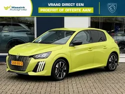 Geel Gebruikt 2024 Peugeot 208 Allure Hatchback | € 21.435 (Eerlijke prijs)