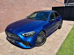 Blauw, metallic lak Gebruikt 2021 Mercedes C180 AMG Sedan | € 38.950 (Iets duurder)