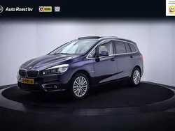 Blauw Gebruikt 2017 BMW 220 Gran Tourer Luxury Line MPV | € 21.750 (Duur)