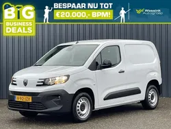 Wit Nieuw 2024 Peugeot Partner MPV | € 20.299 (Eerlijke prijs)