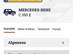 Zwart Gebruikt 2015 Mercedes C350 Sedan | € 9.499 (Super prijs)