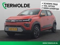 Rood, metallic lak Nieuw 2025 Dacia Spring Extreme Hatchback | € 18.800 (Goede deal)