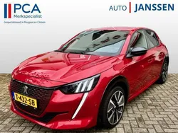 Rood Gebruikt 2021 Peugeot e-208 GT Hatchback | € 20.950 (Eerlijke prijs)