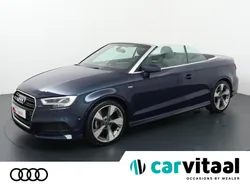 Blauw Gebruikt 2018 Audi A3 Cabriolet S-Line Cabriolet | € 26.840 (Eerlijke prijs)