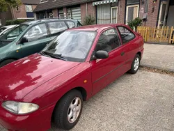 Rood Gebruikt 1998 Hyundai Excel Hatchback | € 1.000