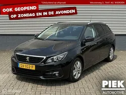 Zwart Gebruikt 2018 Peugeot 308 Premium Stationwagen | € 7.999 (Goede deal)