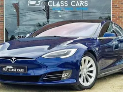 Blauw Gebruikt 2018 Tesla Model S Performance Sedan | € 27.990 (Eerlijke prijs)