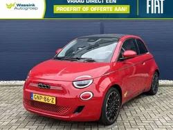 Rood Gebruikt 2024 Fiat 500C La Prima Cabriolet | € 35.900