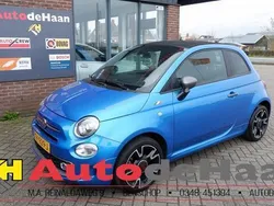 Blauw Gebruikt 2018 Fiat 500C Sport Cabriolet | € 14.995 (Duur)