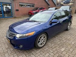 Blauw Gebruikt 2008 Honda Accord Executive Stationwagen | € 5.990