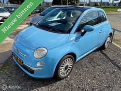 Blauw Gebruikt 2008 Fiat 500 Lounge Hatchback | € 4.995 (Iets duurder)