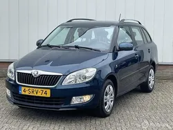 Blauw Gebruikt 2014 Skoda Fabia Stationwagen | € 3.899 (Goede deal)