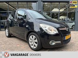 Zwart Gebruikt 2008 Opel Agila Enjoy Hatchback | € 3.999 (Duur)