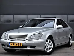 Grijs Gebruikt 2001 Mercedes S500 Sedan | € 6.750 (Eerlijke prijs)