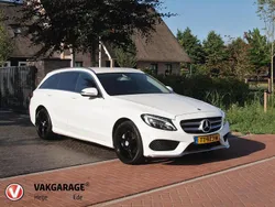 Wit Gebruikt 2016 Mercedes C180 Sport Edition Stationwagen | € 17.490 (Iets duurder)