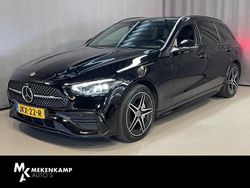 Zwart Gebruikt 2022 Mercedes C300 AMG line Stationwagen | € 34.950 (Goede deal)
