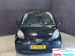 Zwart Gebruikt 2008 Toyota Aygo Hatchback | € 2.850 (Iets duurder)