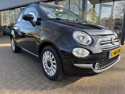 Zwart Gebruikt 2017 Fiat 500C Lounge Cabriolet | € 11.250 (Eerlijke prijs)